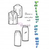 Molde de tailleur para Suzi